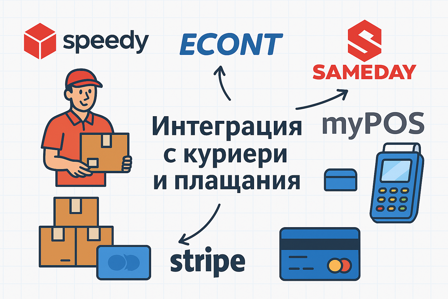 Куриери и плащания